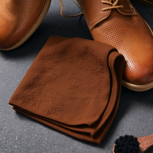Microfiber Leather Polishing Cloth