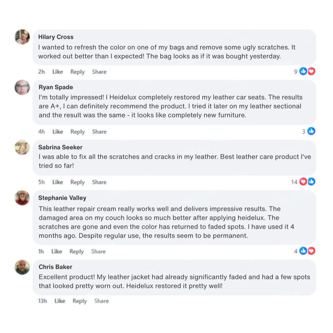 Heidelux  - Leather Restoration Cream